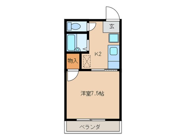 キララハイツの物件間取画像